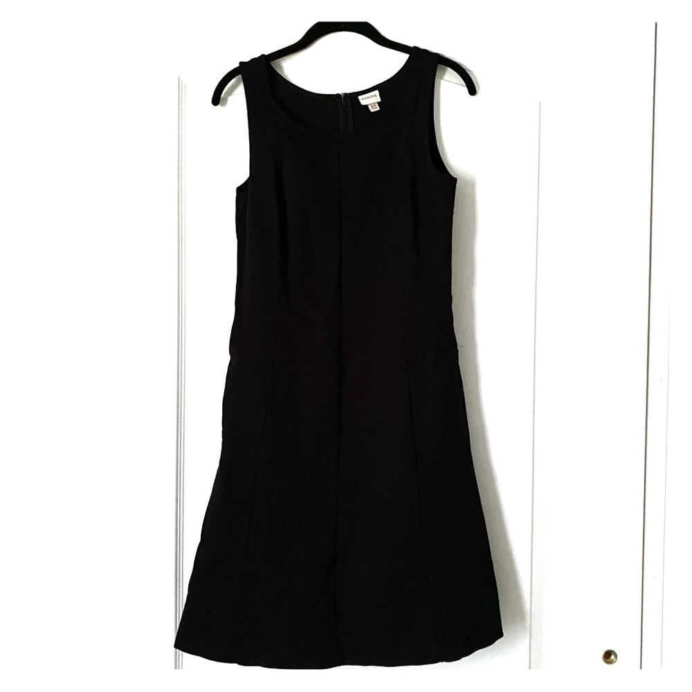 Merona Sleeveless A-Line Basic Black Dress
